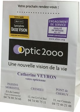 sac papier Opitc 2000