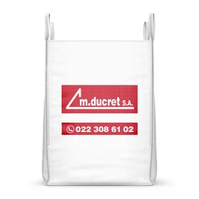 Big bag personnalisé pour la société M.Ducret