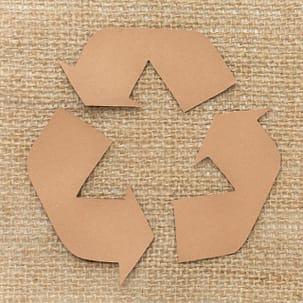 Signe recyclage, eco responsable 