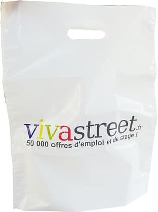 sac plastique personnalisé Vivastreet